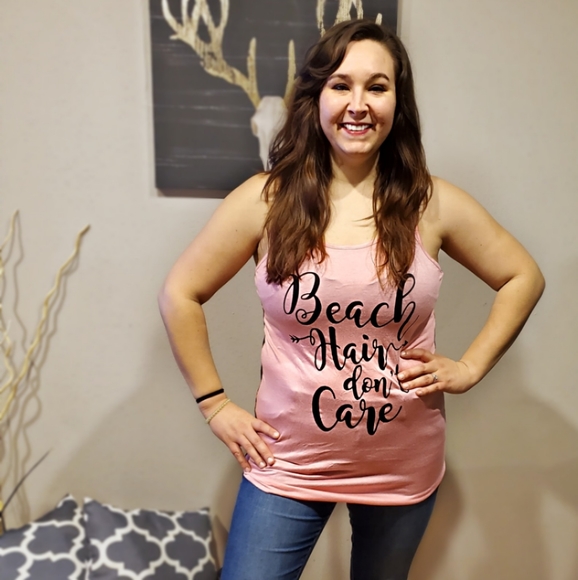 Summer Tank Pink - Picture 3 of 5